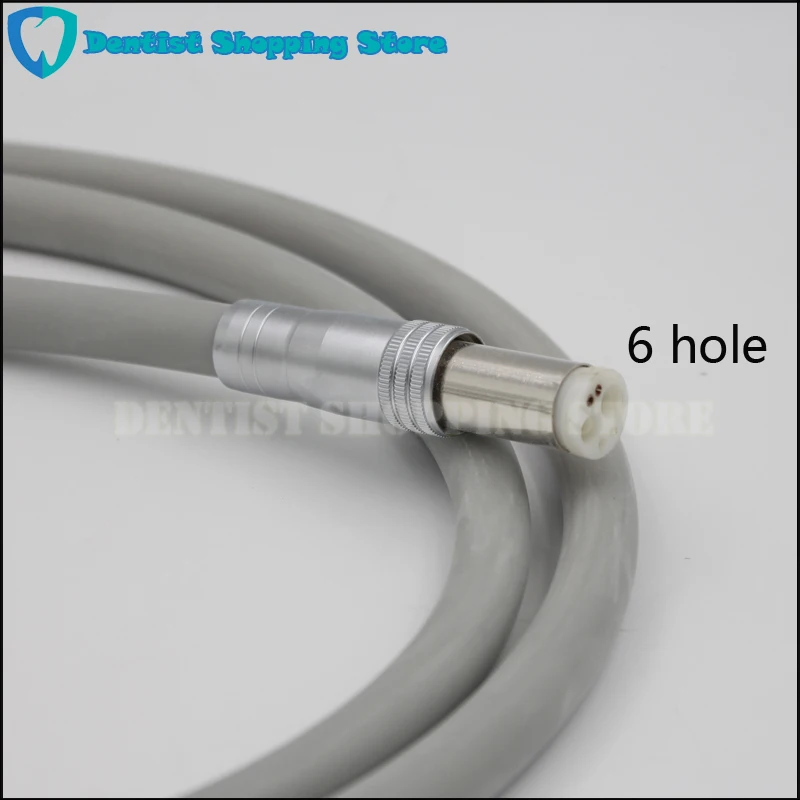 

Dentist Silicone 6 holes Tubing Tube Hose for High Speed Fiber Optic Handpiece