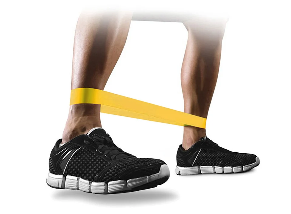 4 уровня Эспандеры Йога Пояс эластичный резиновый тренажерный зал силовая