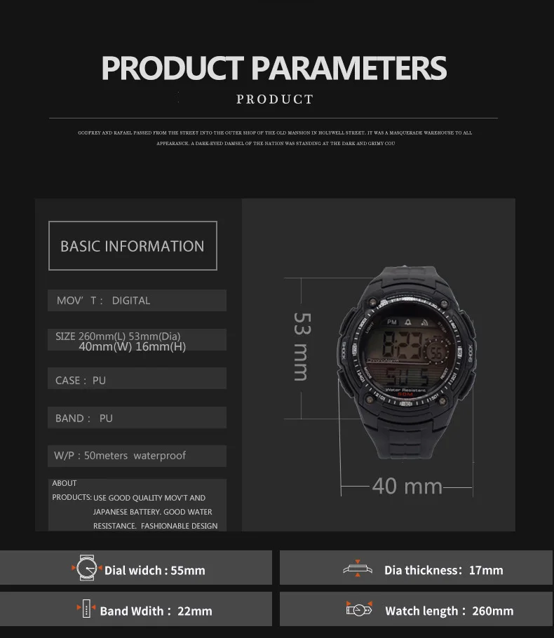 Водонепроницаемые наручные автоматические часы для мужчин digitais Бег мужские