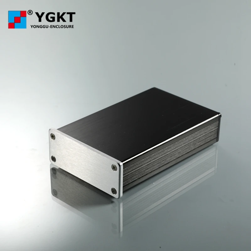 64*23 5*100 мм (Ш * В Д) DIY HIFI усилитель корпус экструзии алюминиевый коробка|box box|box diybox