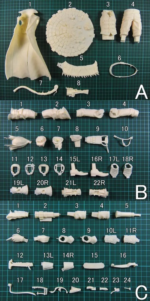 Набор фигурок из смолы 1/6 Hunter Garage
