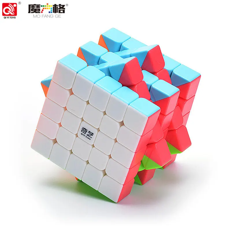 Qiyi 5x5 волшебный куб QiZheng S 5x5x5 волшебный куб 5 слоев скоростной Куб Профессиональная игрушка-головоломка Cubo Magico для детей Детская Подарочная игрушка