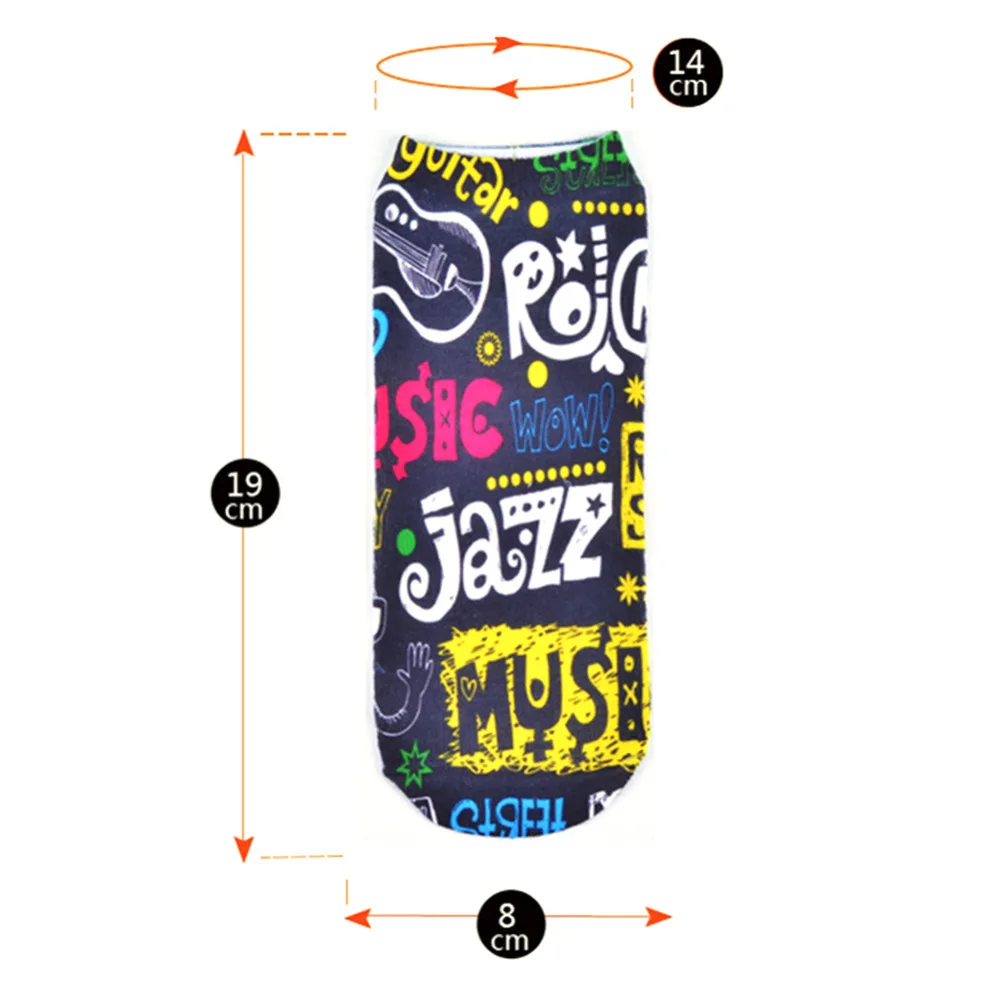 Носки с объемным рисунком из мультфильма носки леопардовым принтом черепом