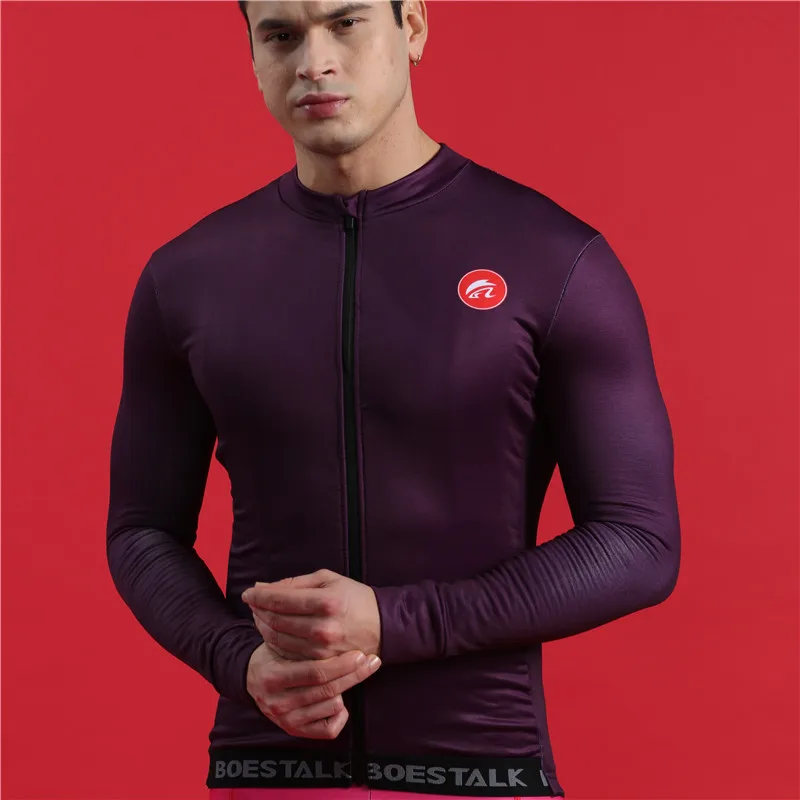 Зимние теплые с длинным рукавом mtb Джерси roupa ciclismo для мужчин Горячая шерсть Велоспорт рубашка BOESTALK профессиональный конкурс команда униформа