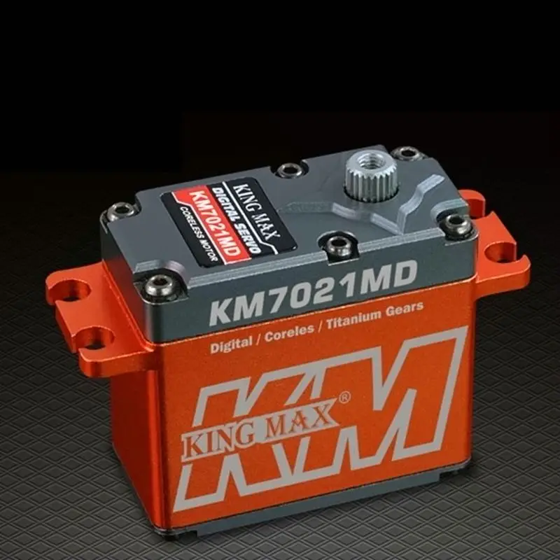 KINGMAX KM7021MD стандартный сервопривод 72 г 21 кг. См полностью металлический чехол