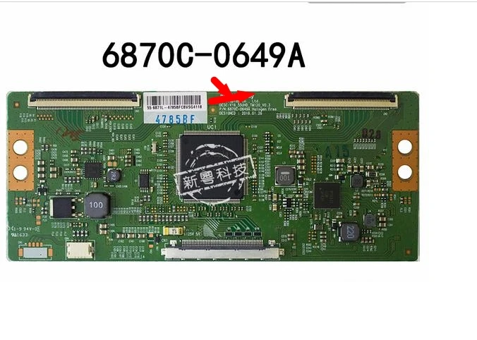 

Логическая плата T-COn 6870C-0649A для/подключения к детской плате