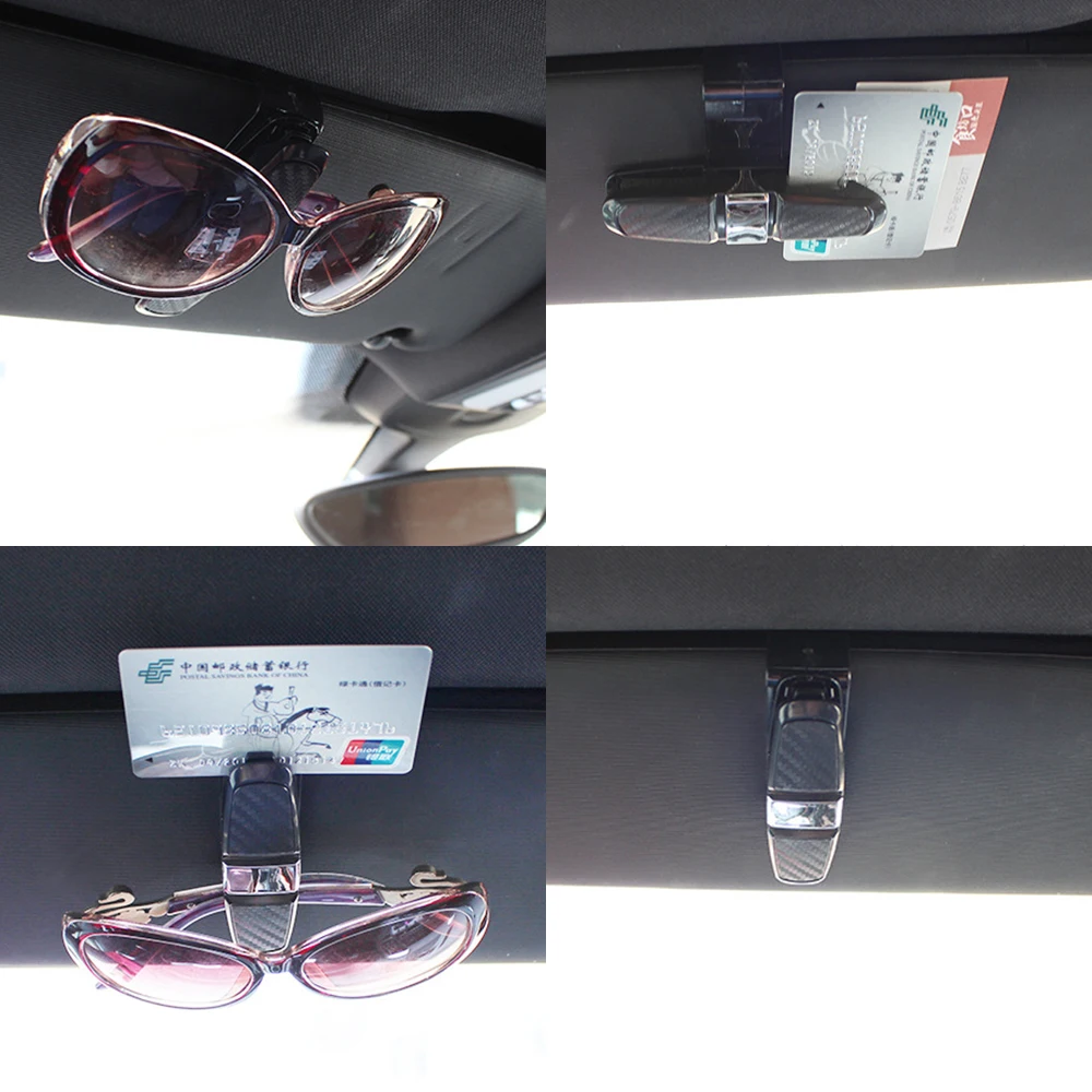 1 шт. черный Чехол для очков стайлинга автомобиля автомобильный солнцезащитный