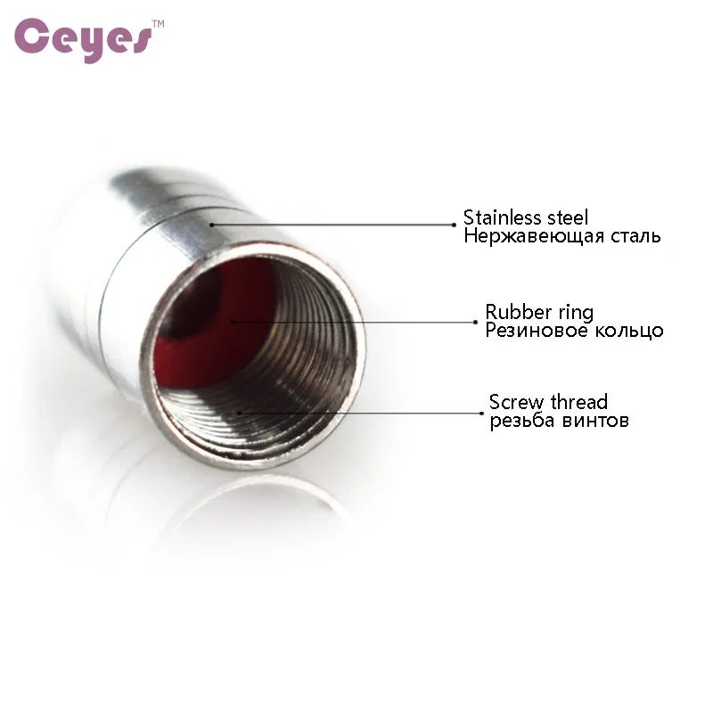 Ceyes Car Styling Wheel Tire Tyre Valve Caps Covers Case For Geely Emgrand Ec7 7 Ec8 Car-Styling Emblems Accessories | Автомобили и