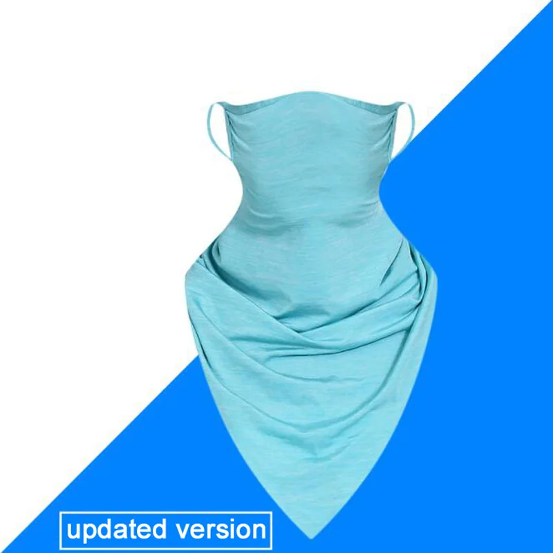 Велоспорт езда ледяной шелк треугольное полотенце лето тонкий раздел волшебный