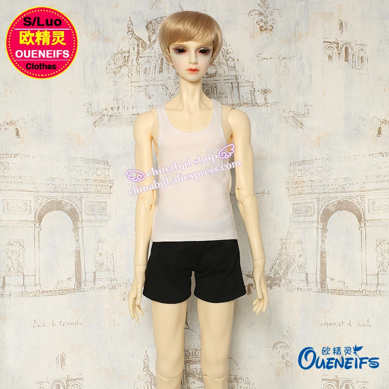 Одежда для куклы BJD SD 1/3 летняя повседневная одежда из чистого хлопка без рукавов
