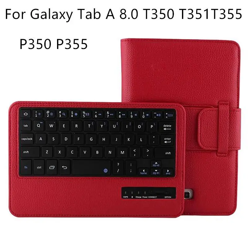 Чехол для Samsung Galaxy Tab A 8 0 T350 T351 T355 C планшет Беспроводная Bluetooth Клавиатура Защитный