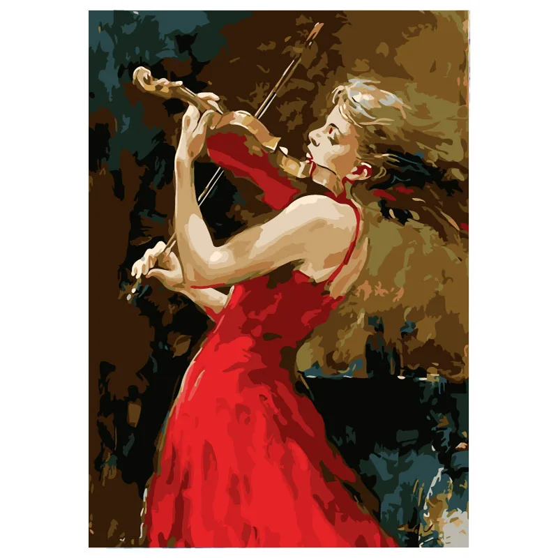 Девушка благородство Красивая Леди живопись по номерам Краска на холсте