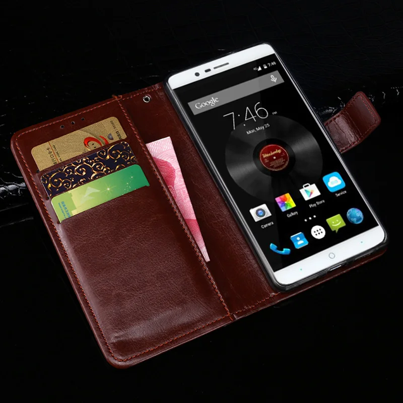 Для Elephone P8000 5.5 дюймов Бизнес Стиль кошелек кожаный флип телефон Fundas чехол для