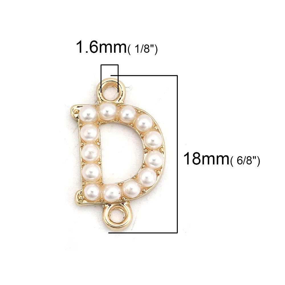 8 сезонов сплав на основе цинка и акриловые разъемы неправильный овал алфавита