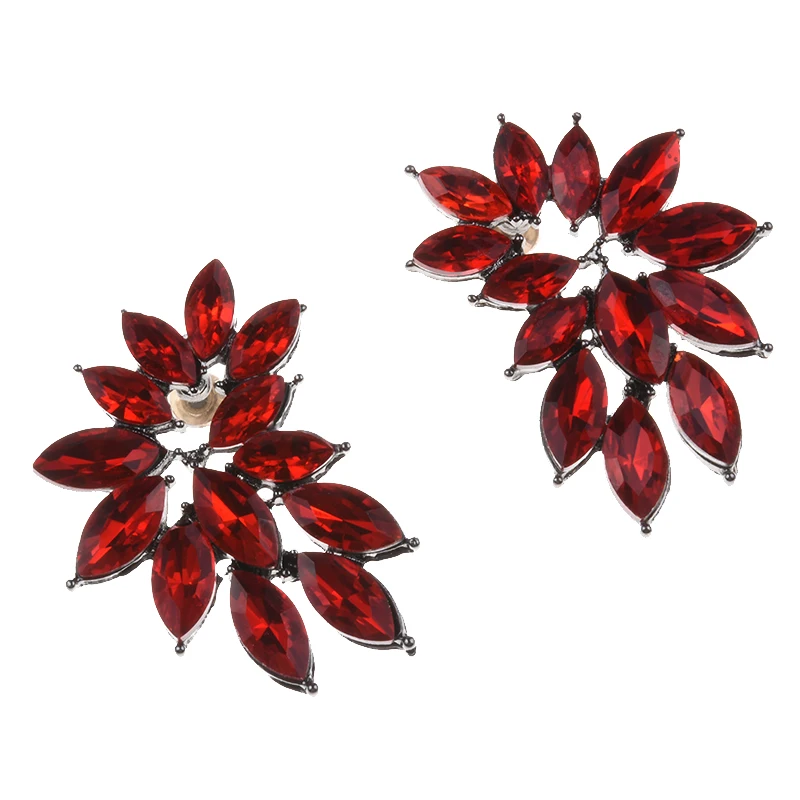 PPG&ampPGG New Arrival Charm Glass Stones Luxury Statement Instagram Hot Dangle Earrings For Women Small Drop Wholesale | Украшения и