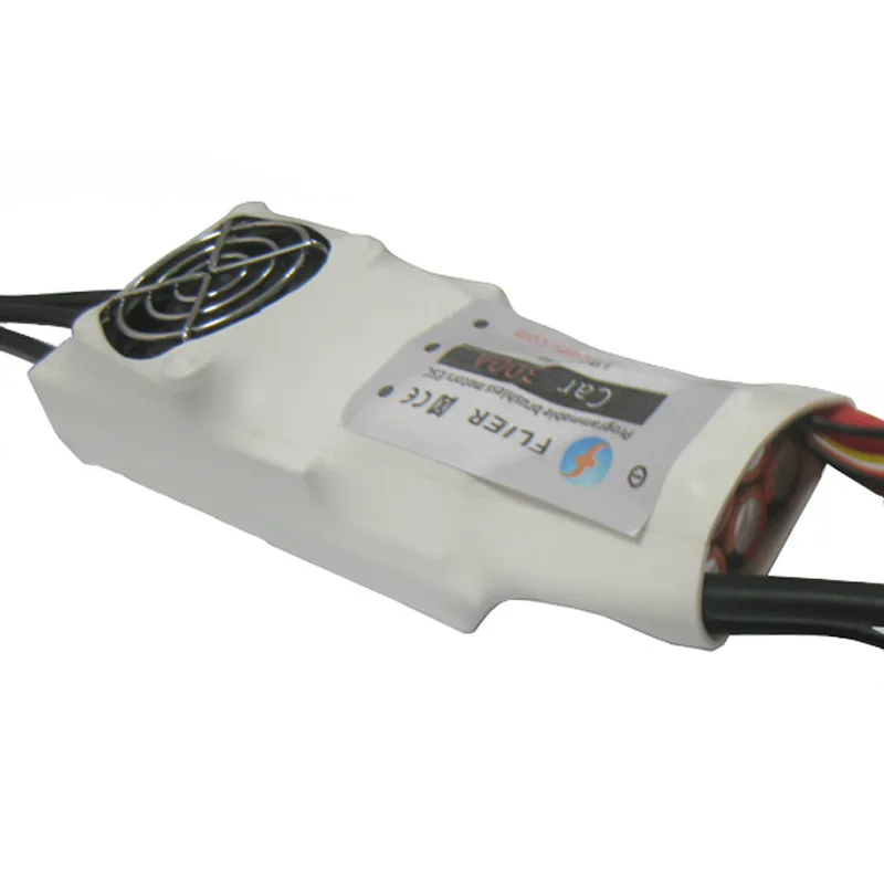 FATJAY FLIER 300A ESC 3-16S ESC с охлаждающим вентилятором Бесщеточный Регулятор скорости с usb-кабелем для радиоуправляемого автомобиля