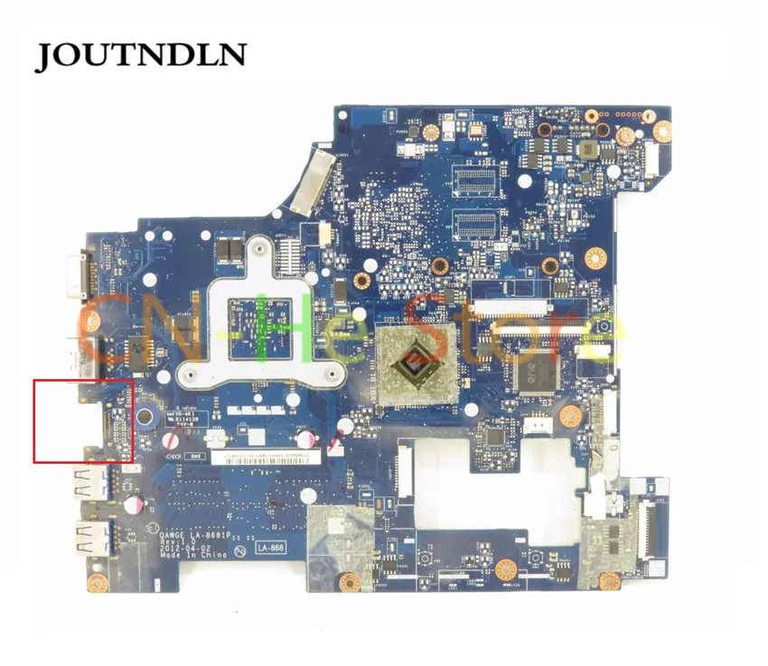 JOUTNDLN   Lenovo G585 DDR3 90002263 QAWGE LA-8681P W/ E1-1500 CPU