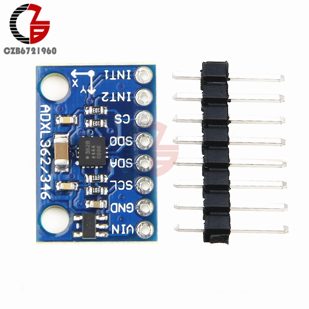 ADXL362 3 осевой цифровой акселерометр сенсорный модуль SPI для Arduino|spi module|spi sensorspi