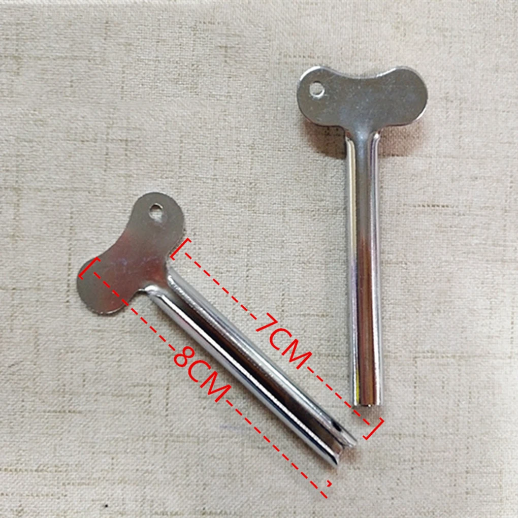 Stainless Steel Metal Tube Toothpaste Hair Color Dye Cosmetic Oil Paint Squeezer