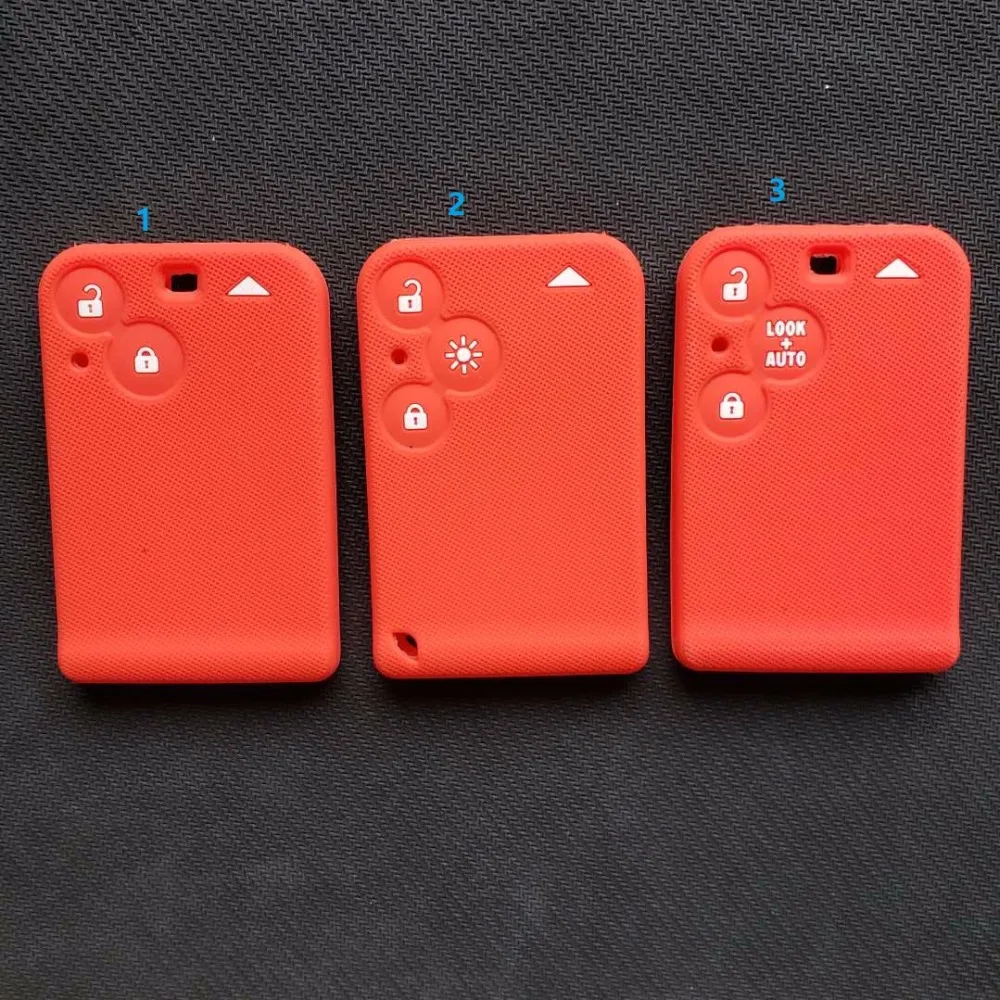 Автомобильный пульт дистанционного управления смарт ключ карта силиконовый