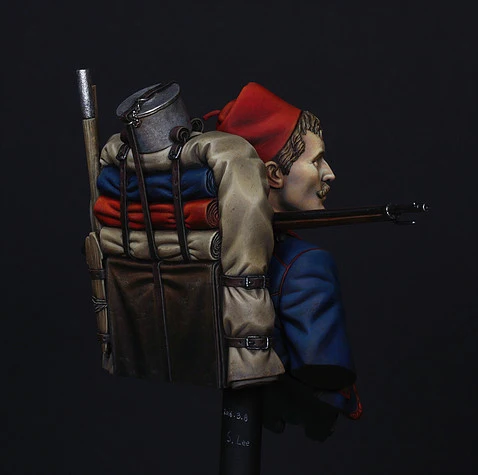 Набор для строительства бюста из смолы 1/10 года Вторая мировая война французские