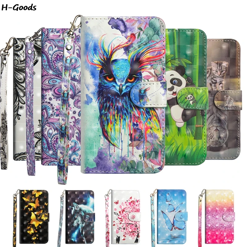 H-Goods For Etui Samsung Galaxy J5 2016 Case PU Leather Flip Wallet 3D Bling for Coque Cover Capinha | Мобильные телефоны и