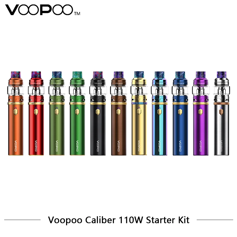 Оригинальный комплект Voopoo caliber 3000 мА/ч Vape макс. 110 Вт выход с 5 мл Uforce Tank U4 U6 катушки
