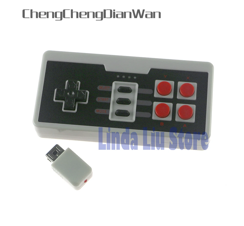 ChengChengDianWan беспроводной игровой контроллер для NES с 4 кнопками беспроводным