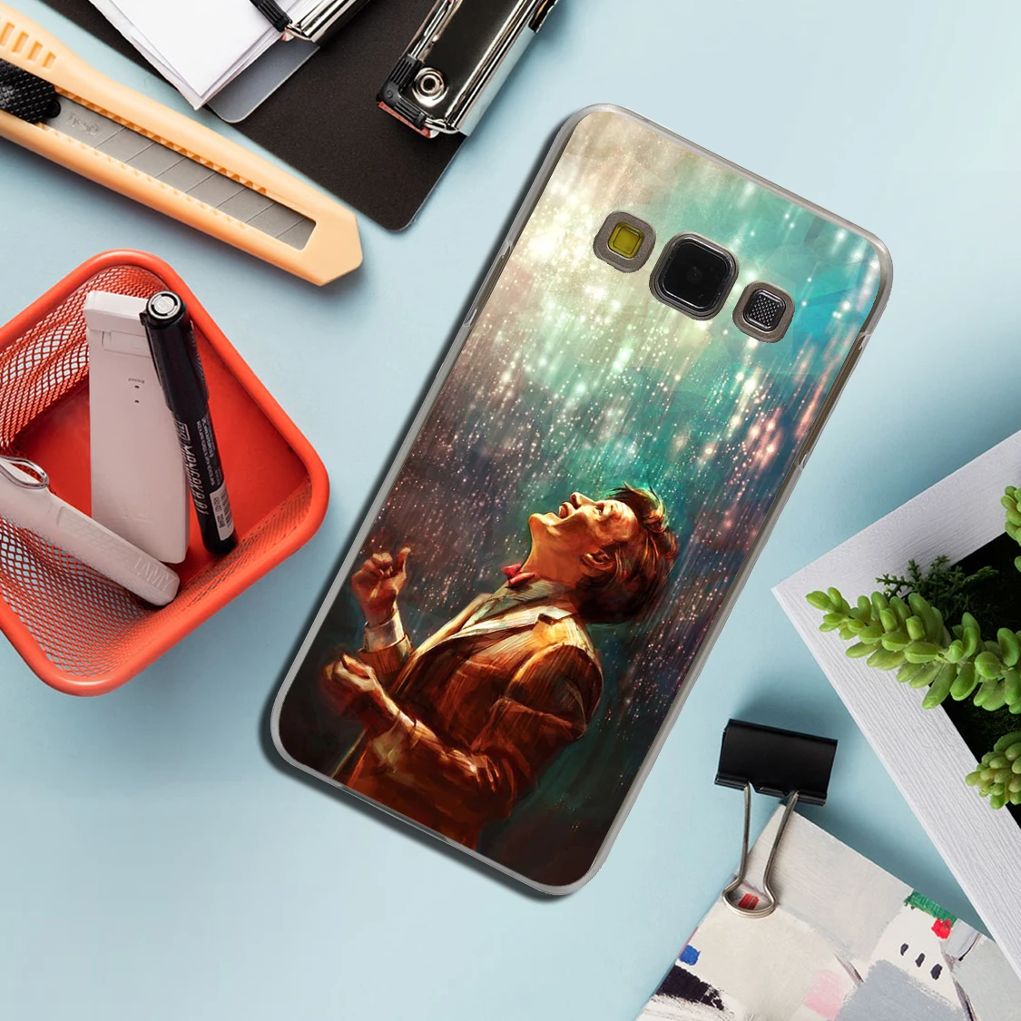 Lavaza из ТПУ с принтом "ТАРДИС Box Доктор Кто жесткий чехол для телефона для samsung Galaxy Note 10 9 8 A9 A8 A7 A6 плюс A3 A5 A2 крышка