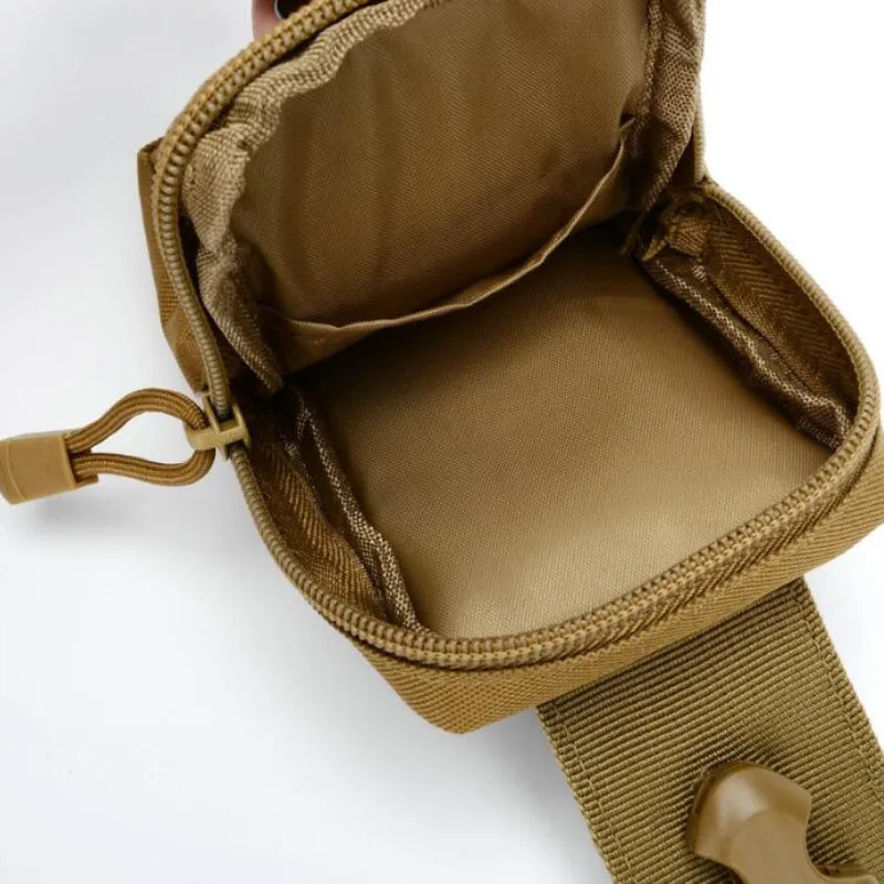 Новая нейлоновая тактическая сумка для отдыха на открытом воздухе Molle Военная поясная сумка для мобильного телефона для ключей Военная Сумка для кемпинга походная дорожная сумка для хранения