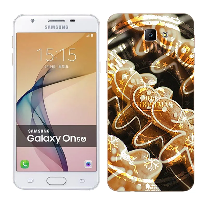 Для Samsung Galaxy J5 Prime on5 2016 чехол силиконовый мягкий TPU X'mas Day Painted 5 0 &quotдля Duos G570F |