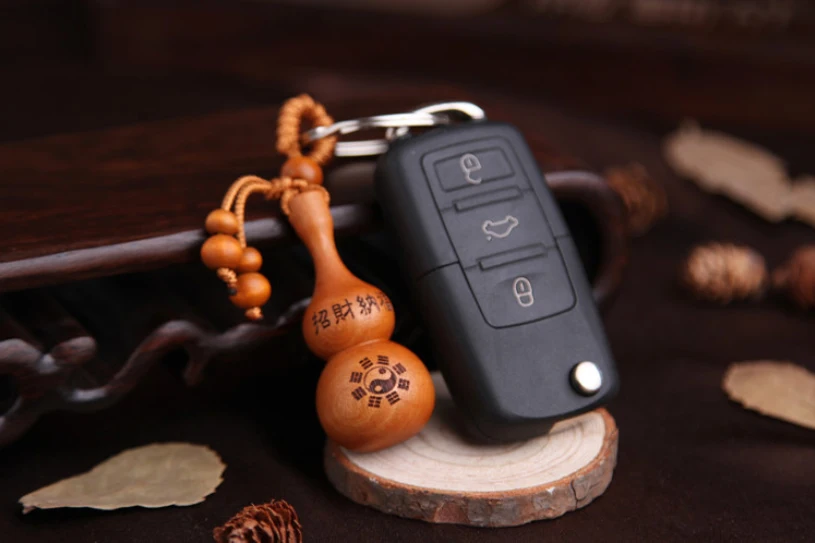 3 шт. 3D Lucky Вырезка деревянная подвеска брелок зла защищает|key ring chain|pendant keychainkey |