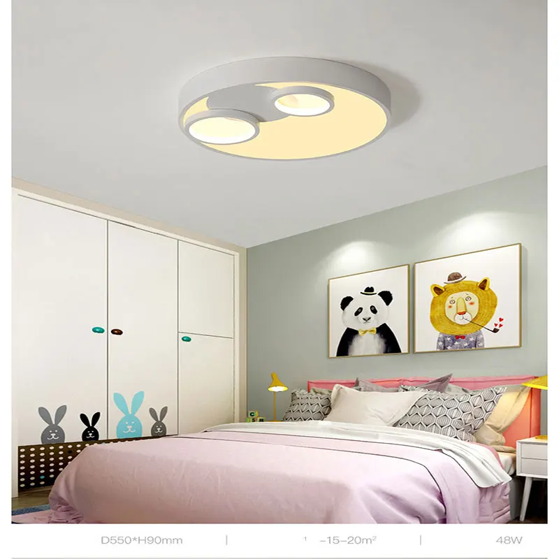 Модная Стильная современная макароновая Светодиодная лампа для всасывания