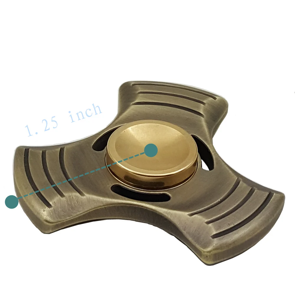 EDC ручной Спиннер для пальцев вращающийся металлический виджет ADHD Игрушка