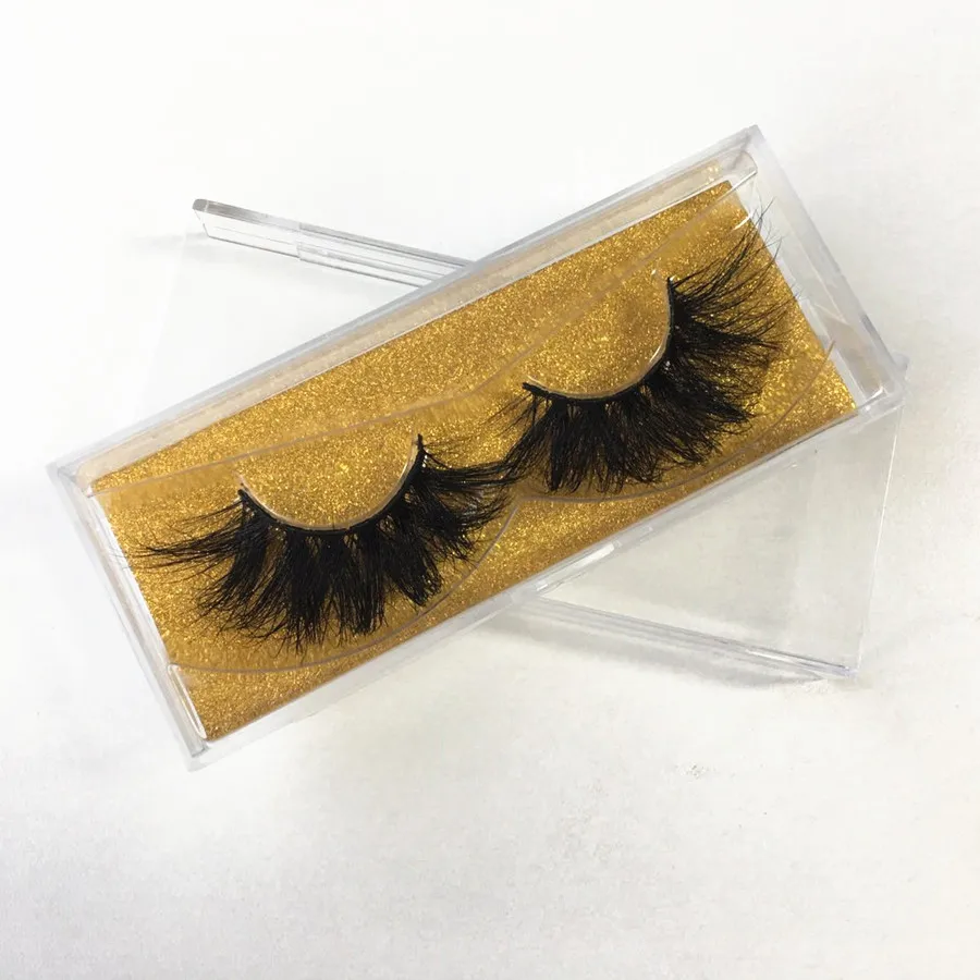25mm X06 golden 25 мм, длинные ресницы для наращивания, макияж, 3d норковые ресницы, натуральные накладные ресницы, объемные, искусственные, 25 мм, ресницы для наращивания - Цвет: 25mm X06 golden