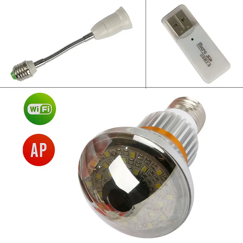 EAZZYDV BC-885YM/WM HD 1.3MP 960 P P2P Зеркало Лампы WiFi/AP IP сетевая Камера с 5 Вт СВЕТОДИОДНЫЕ