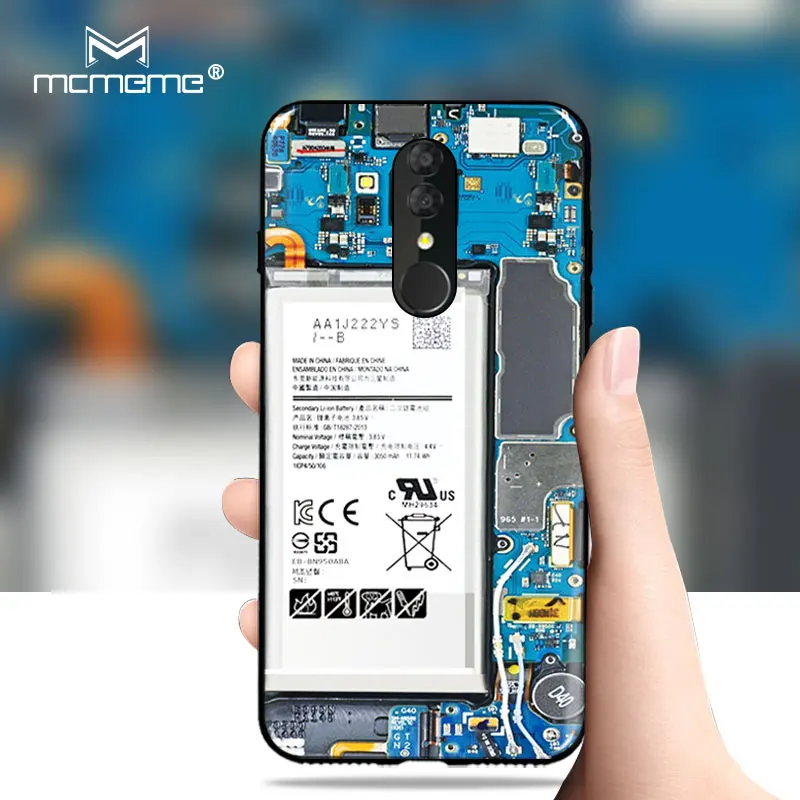 Чехол для alcatel 3 (2019) довольно интересный силиконовый мягкий ТПУ чехол 3L L 2019 |