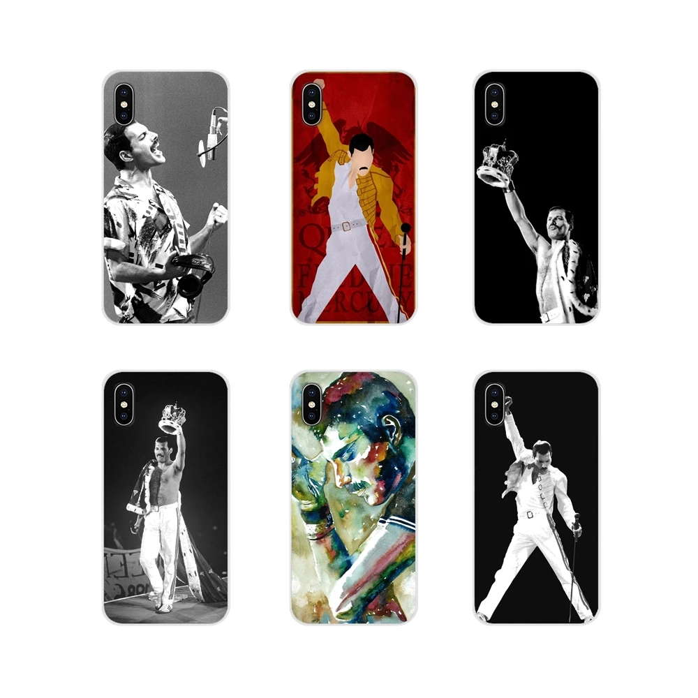Аксессуары для телефона queen freddie mercury чехлы Nokia 2 3 5 6 8 9 230 3310 1 7 Plus LG Q6 X Power|Бамперы| |