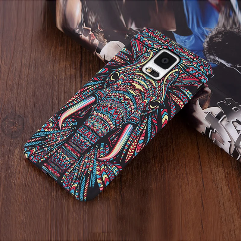 YonLinTan Coque чехол для Samsung Galaxy Note 3 4 5 мобильный телефон ночник слон тигр животное