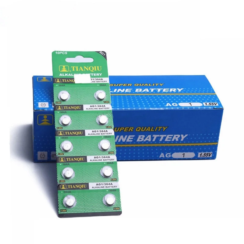 Батарея для часов AG1 LR621 364A SR621SW 1 55 в 621 Щелочная кнопка 10 шт.|Часовые батарейки| |