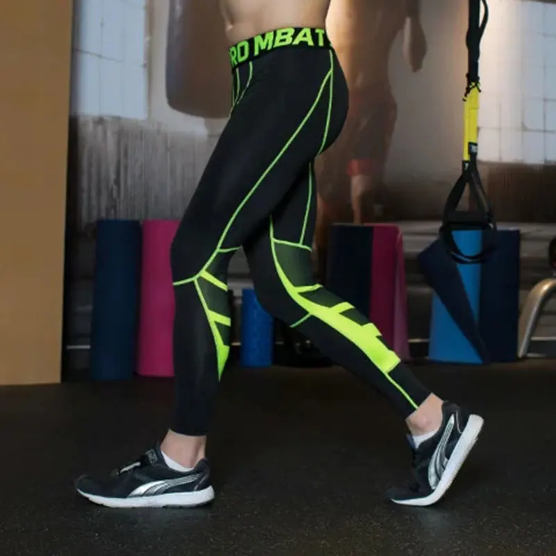 Мужские спортивные камуфляжные футбольные мячи штаны леггинсы для фитнеса