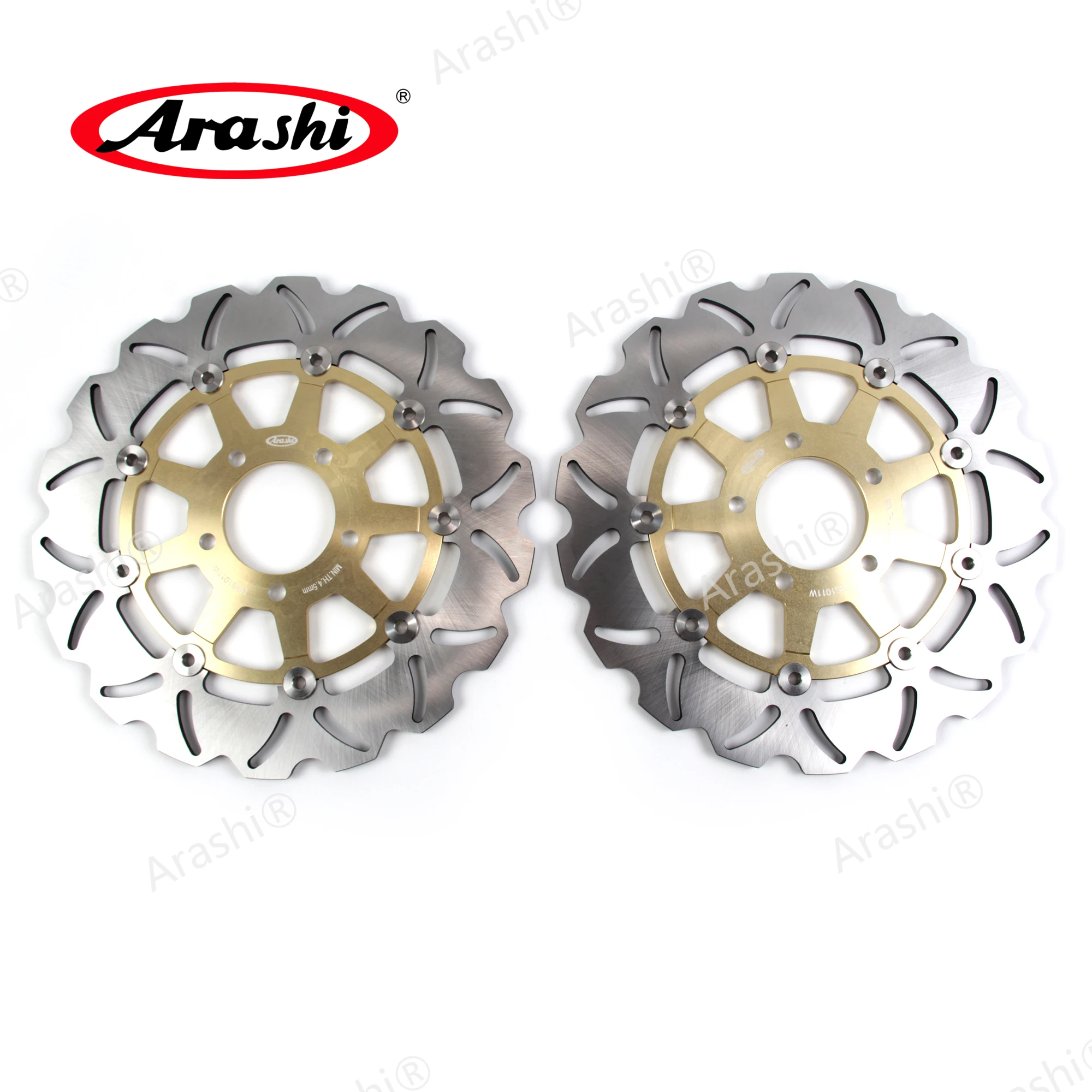 ARASHI для SUZUKI DL V-STORM 650 04-06 ЧПУ передний тормоз роторы тормозной диск 2004 2005 2006 vстром