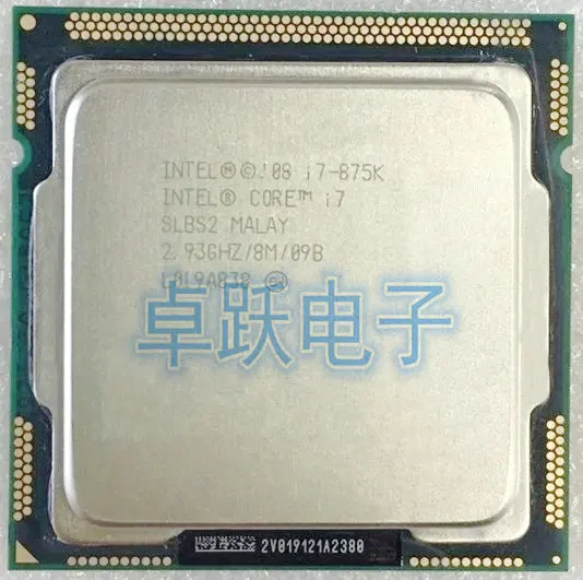 Восьмиядерный процессор Core i7 875K 2 93 ГГц 8 м настольный компьютер с восьмиядерным