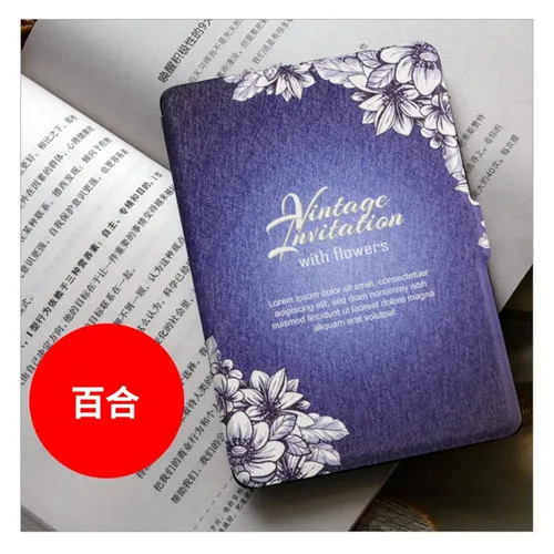 Eunaimee тонкий кожаный флип-чехол для Amazon чехол для Kindle Paperwhite BUMPER HART - Цвет: Фиолетовый