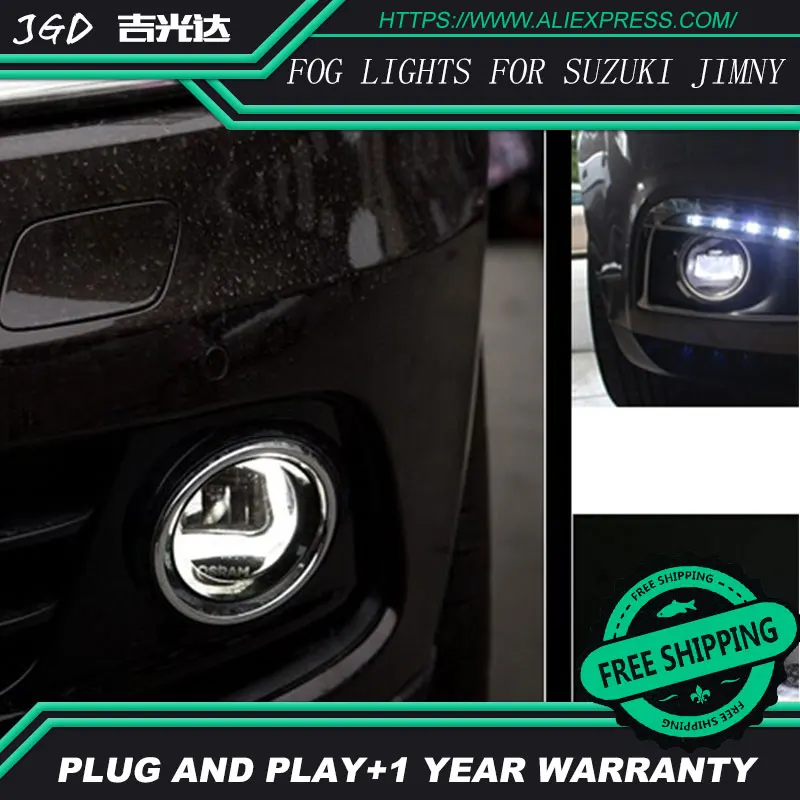 Для Suzuki Jimny LR2 на передний бампер для автомобильного стайлинга светодиодный