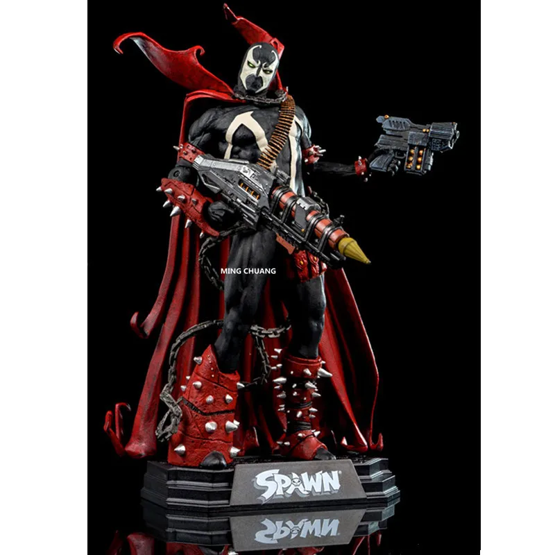MacFarland Al Simmons 7 дюймов Spawn супергероя Джима даунина ПВХ фигурка Коллекционная модель игрушки в коробке W49