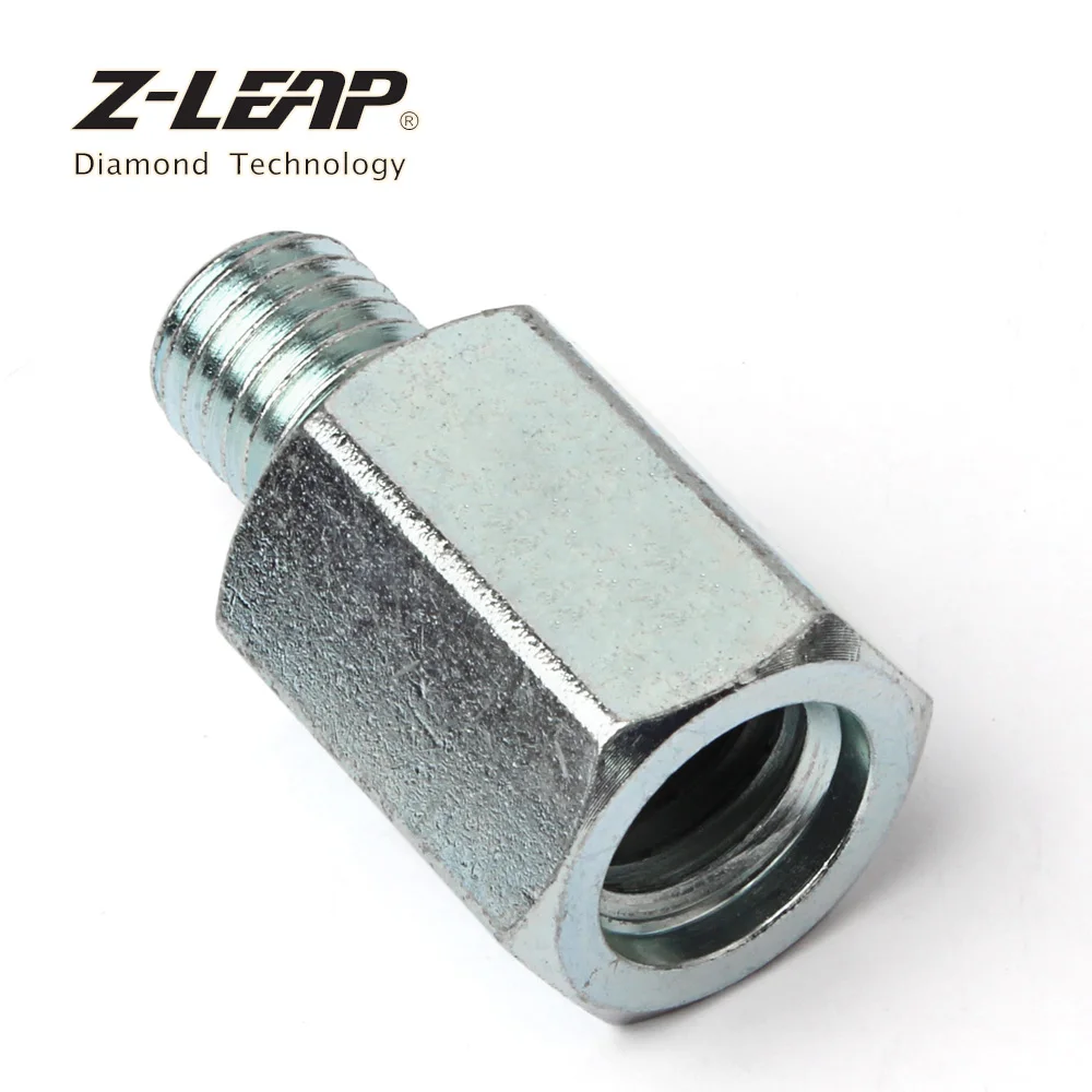 Z-LEAP 1 шт. M14 5/8-11 адаптер Винт угловой шлифовальный станок конвертер стержень полировальный коврик сверло пилы соединительные аксессуары