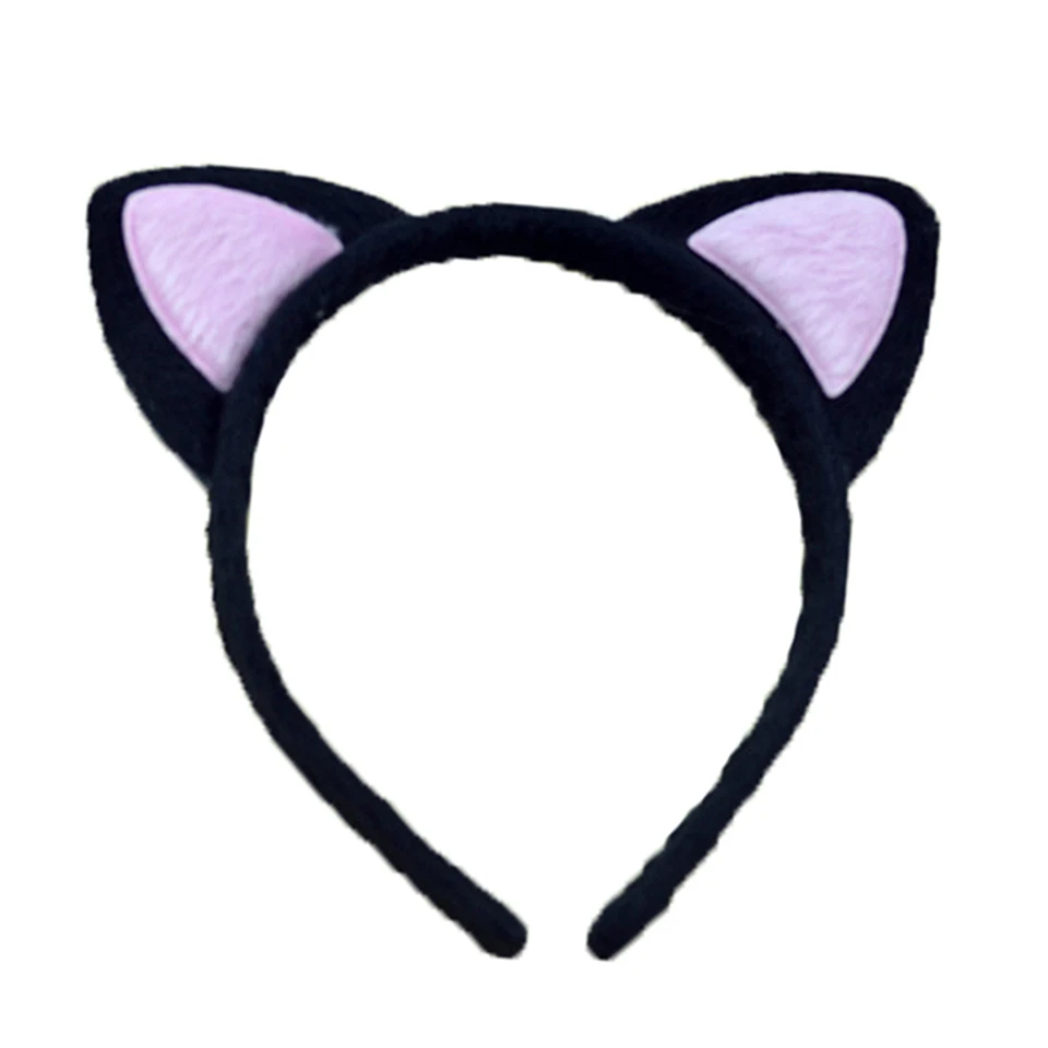 Girls Cat Ears Headband Plush Headbands for Women Hot explosion Popular Hair Accessories | - Фото №1