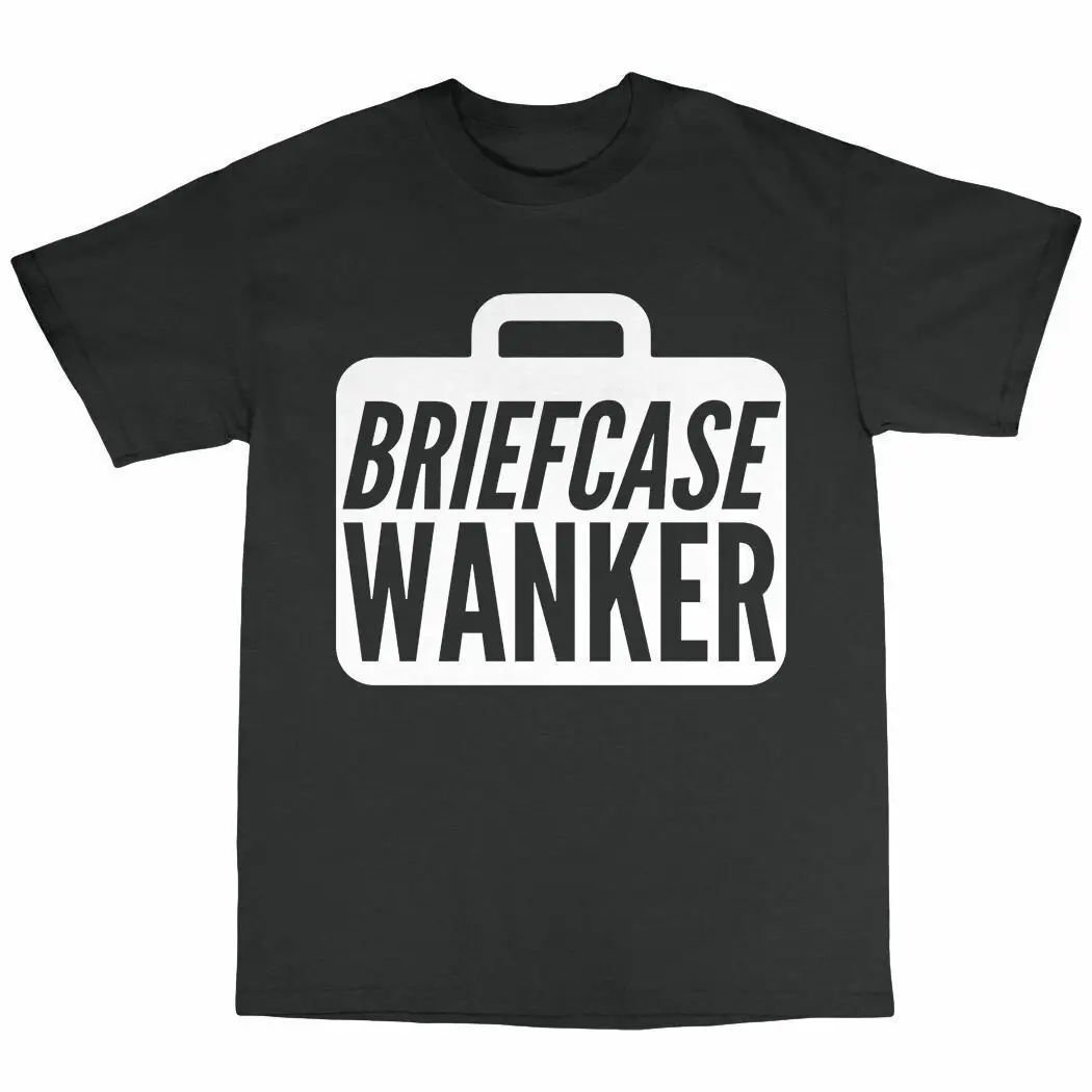 Портфель Wanker Футболка 100% хлопок подарок фильм Забавный|Мужские футболки| |