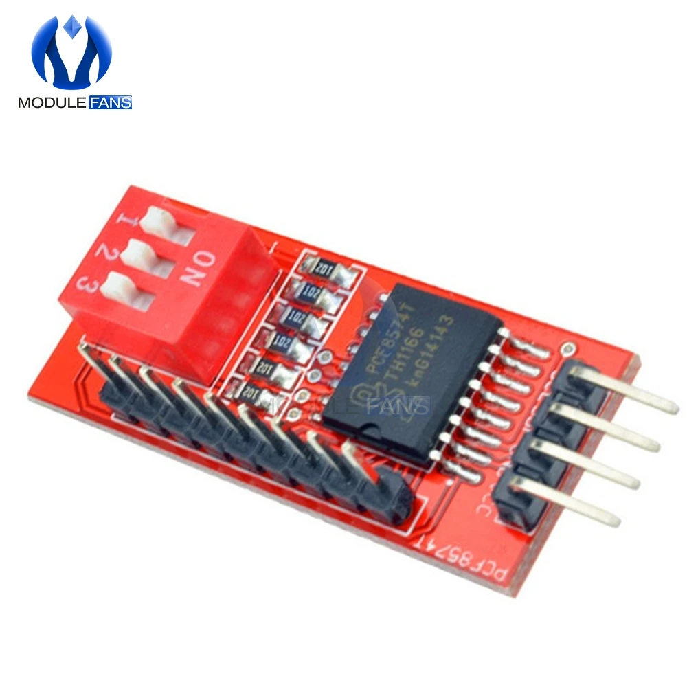 PCF8574 PCF8574T I/O Sup порт Каскадный Расширенный модуль для Arduino Плата расширения
